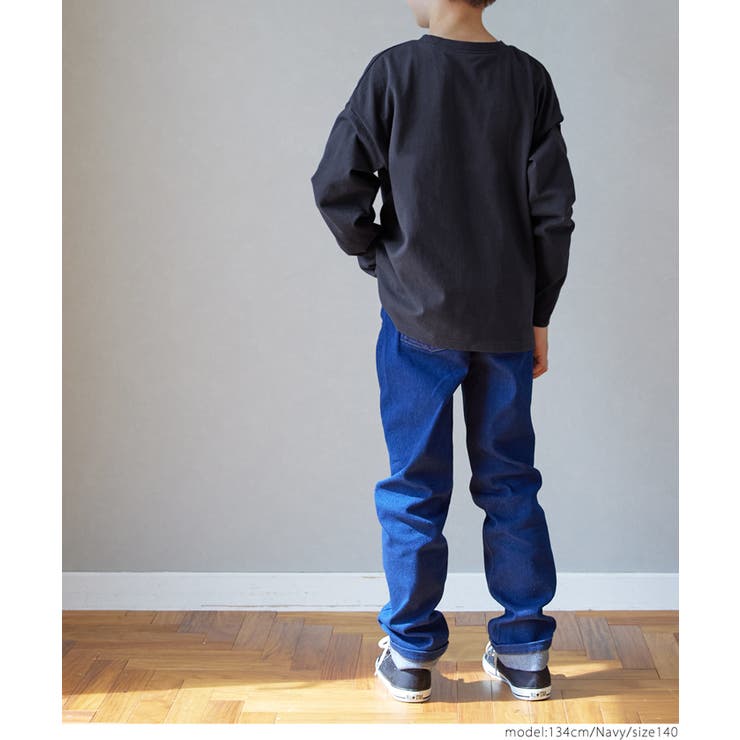 カレッジロゴビッグ長袖Tシャツ ボーイズ キッズ | coca | 詳細画像13 