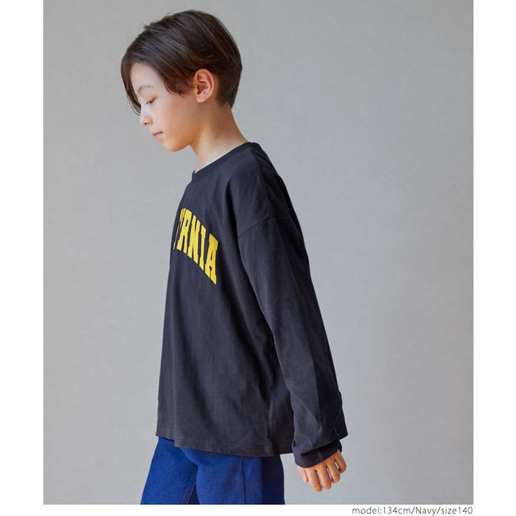 カレッジロゴビッグ長袖Tシャツ ボーイズ キッズ | coca | 詳細画像14 