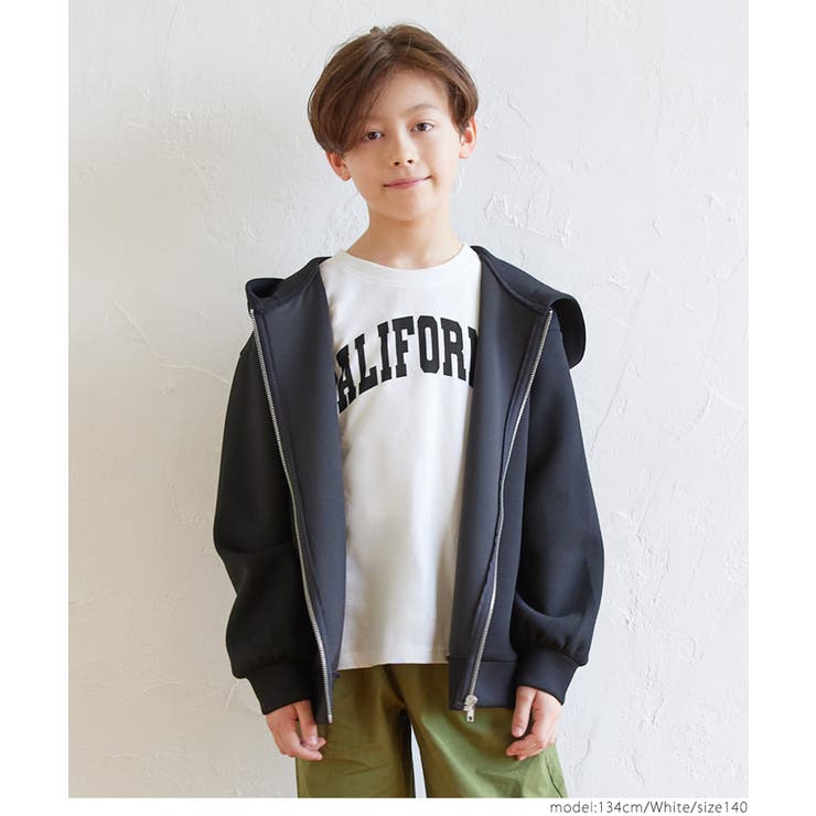 カレッジロゴビッグ長袖Tシャツ ボーイズ キッズ | coca | 詳細画像6 
