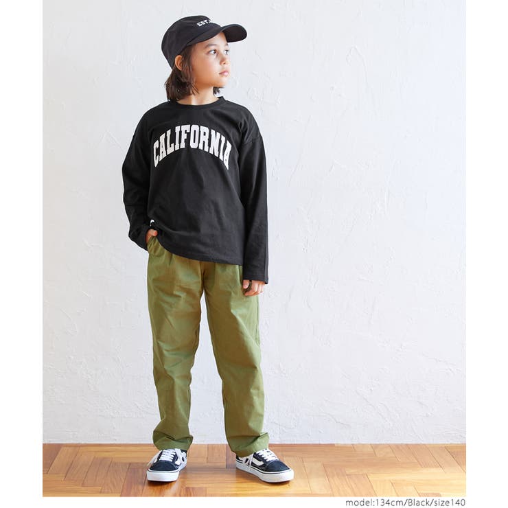 カレッジロゴビッグ長袖Tシャツ ボーイズ キッズ | coca | 詳細画像7 