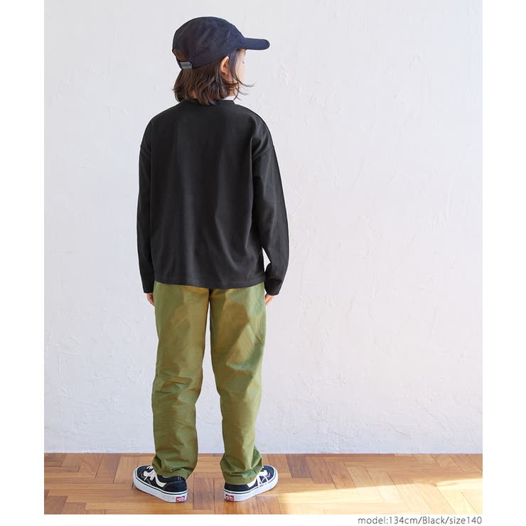 カレッジロゴビッグ長袖Tシャツ ボーイズ キッズ | coca | 詳細画像9 