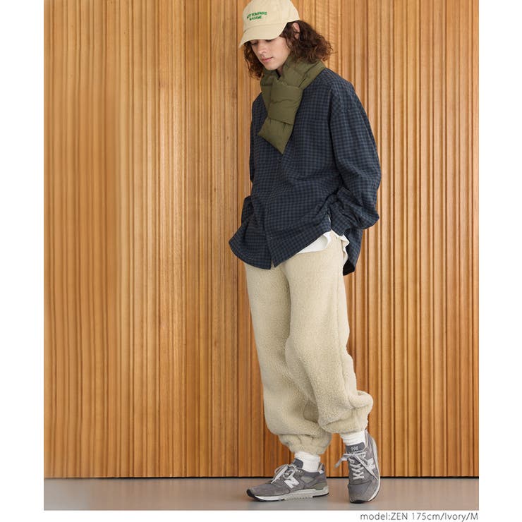 ボアジョガーパンツ メン[品番：PA000016568]｜coca（コカ）のメンズ