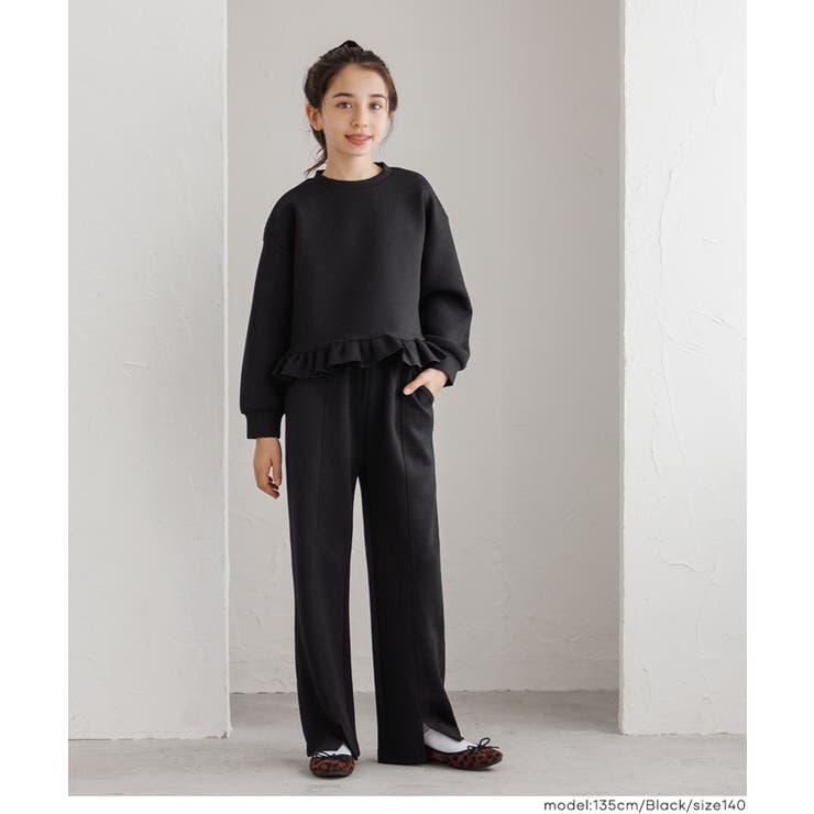 ソフトスウェットスリットパンツ | coca | 詳細画像3 