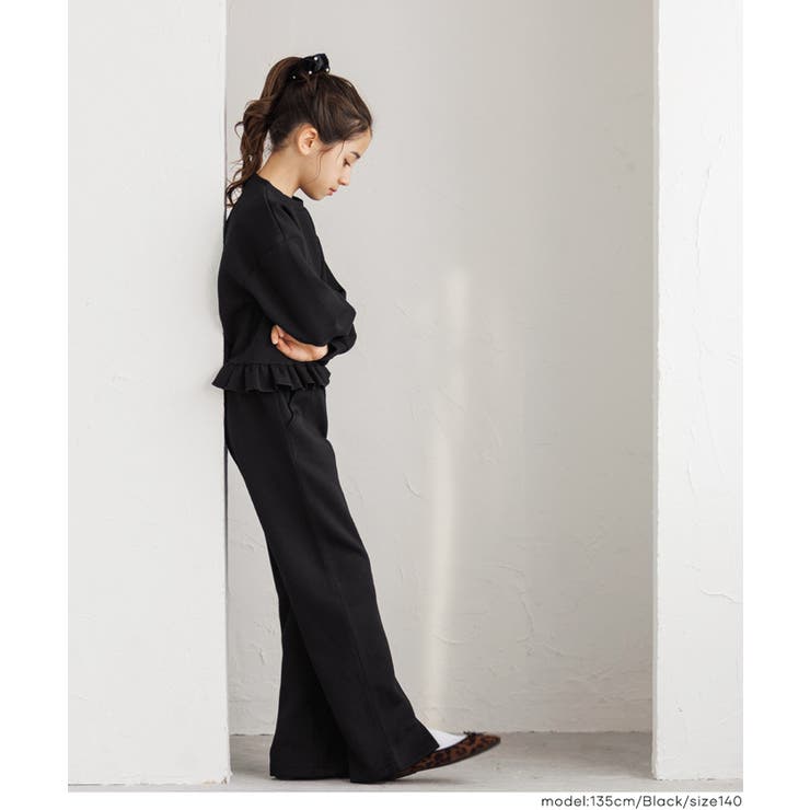 ソフトスウェットスリットパンツ | coca | 詳細画像7 