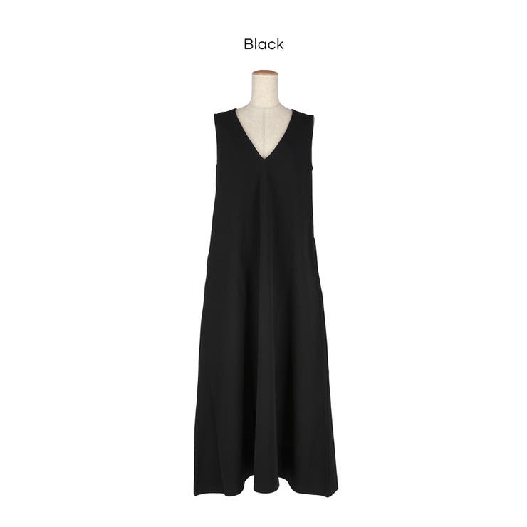 エンボスVネックノースリーブワンピース | coca | 詳細画像17 