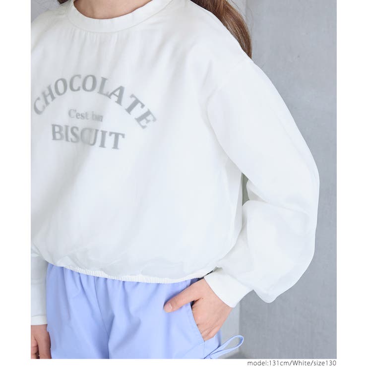 シアーバルーンシルエットトップス キッズ | coca | 詳細画像6 