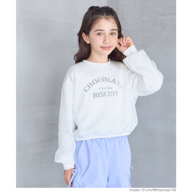 ［White］ | シアーバルーンシルエットトップス キッズ | coca