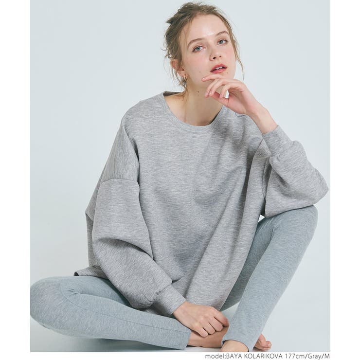 ソフトスウェットビッグサイズトップス レディース | coca | 詳細画像13 