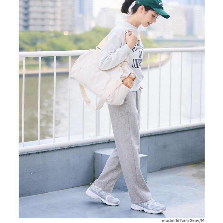 ラクもキレイ見えも叶える、ソフトスウェットカーブパンツ | coca | 詳細画像18 