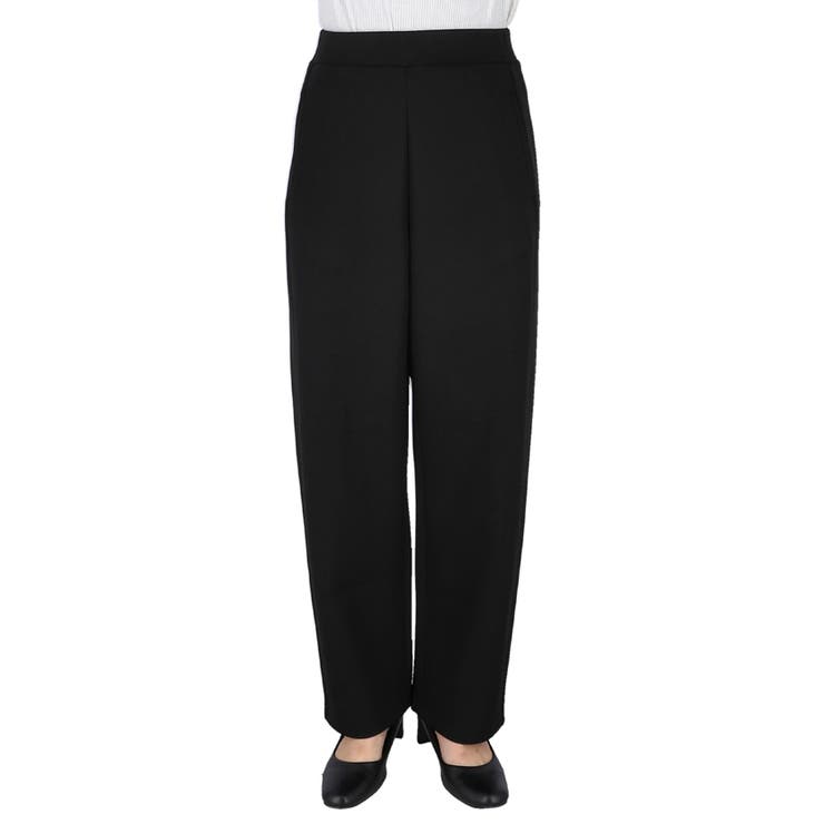 ラクもキレイ見えも叶える、ソフトスウェットカーブパンツ | coca | 詳細画像6 