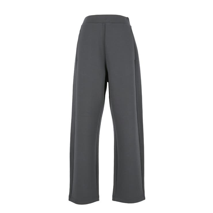 ラクもキレイ見えも叶える、ソフトスウェットカーブパンツ | coca | 詳細画像4 