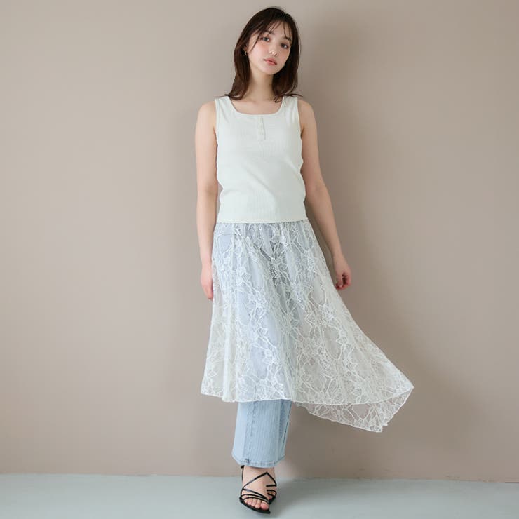 レーススカート レディース [品番：PA000016990]｜coca（コカ