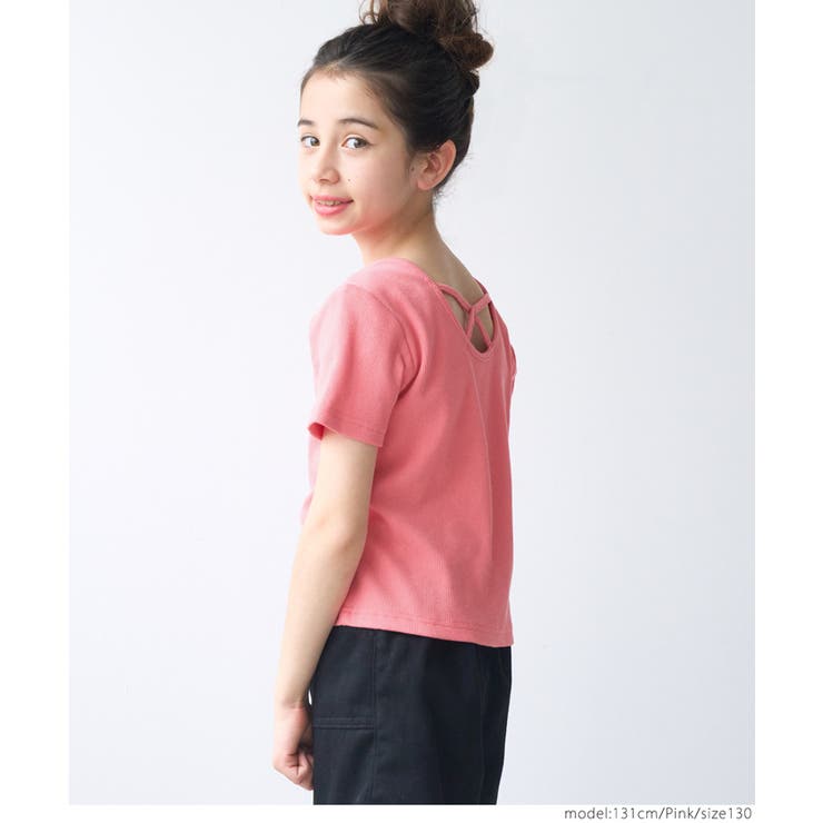 リブバッククロストップス キッズ | coca | 詳細画像6 