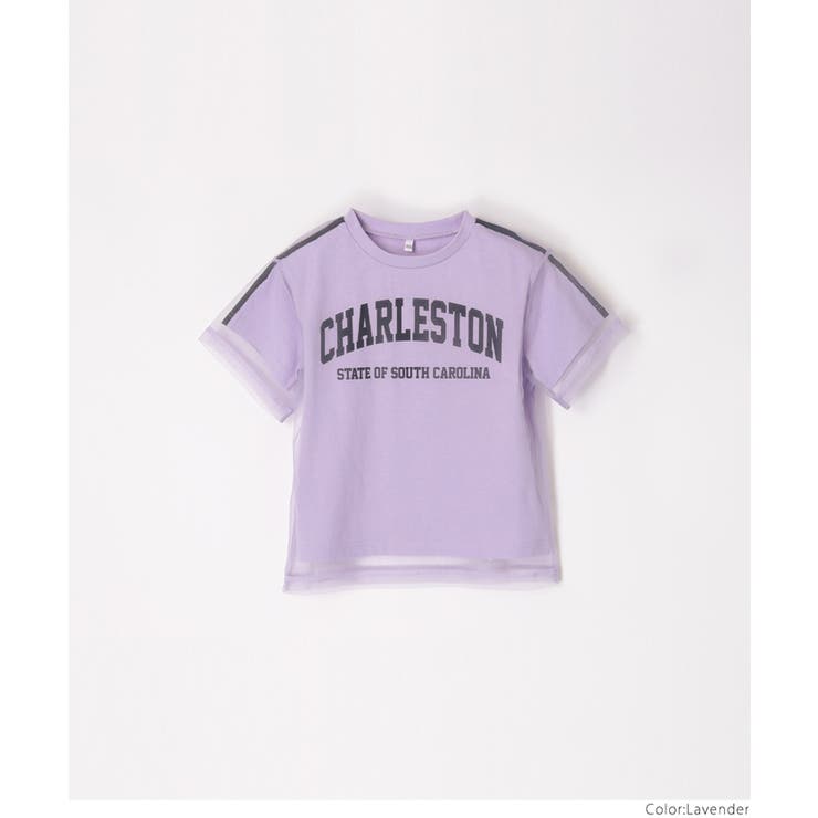 チュールレイヤードTシャツ キッズ | coca | 詳細画像14 