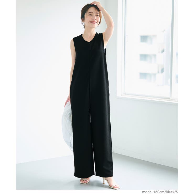 エンボス加工×ジップデザインで魅せる、エンボスフロントジップオールインワン | coca | 詳細画像15 