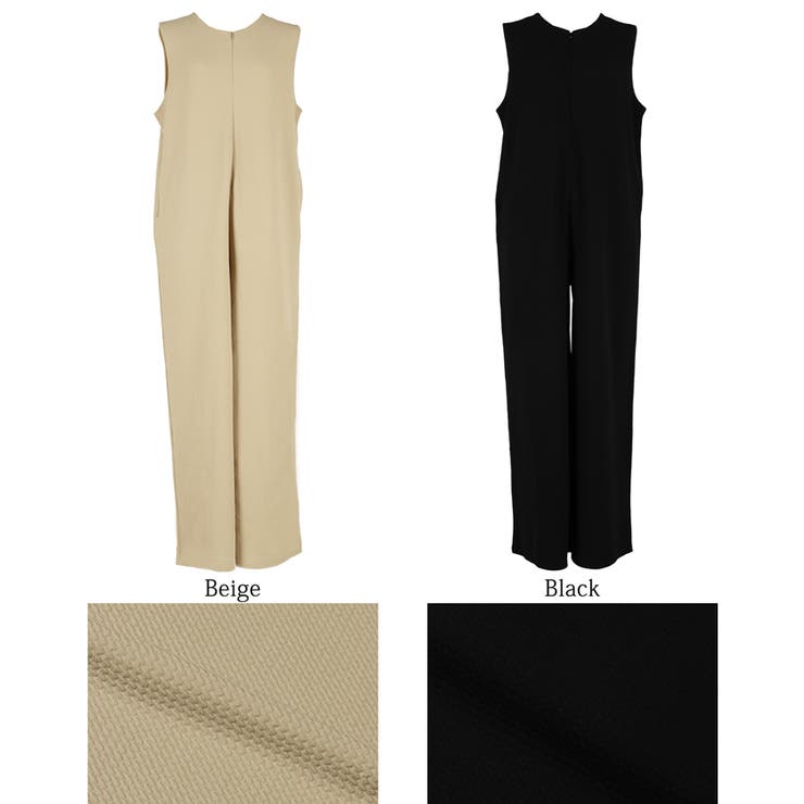 エンボス加工×ジップデザインで魅せる、エンボスフロントジップオールインワン | coca | 詳細画像23 