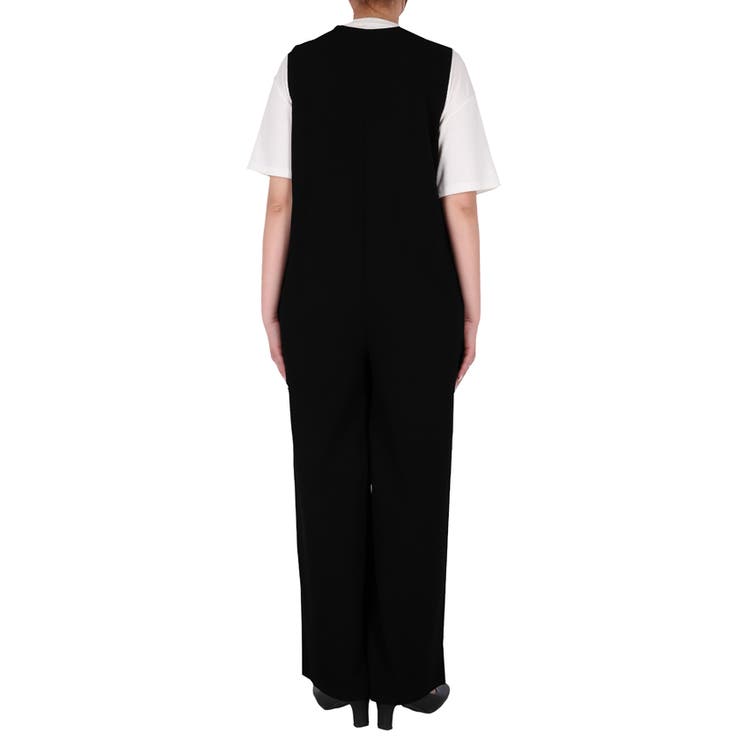 エンボス加工×ジップデザインで魅せる、エンボスフロントジップオールインワン | coca | 詳細画像6 