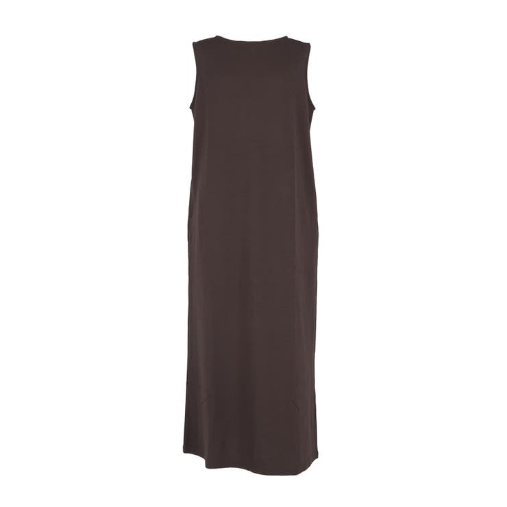 【速乾・イージーケア】エンボスボートネックマキシワンピース | coca | 詳細画像2 