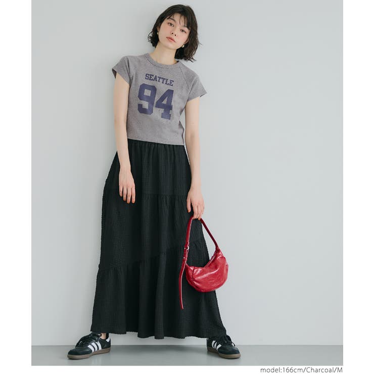 テレコリブロゴTシャツ レディース[品番：PA000017263]｜coca