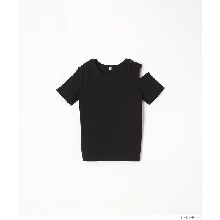 リブ肩スリットトップス キッズ | coca | 詳細画像14 