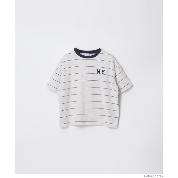 ボーダーワッペンTシャツ キッズ | coca | 詳細画像13 