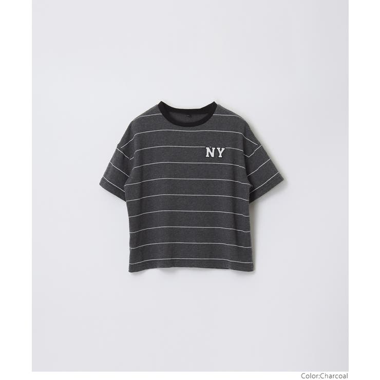 ボーダーワッペンTシャツ キッズ | coca | 詳細画像14 