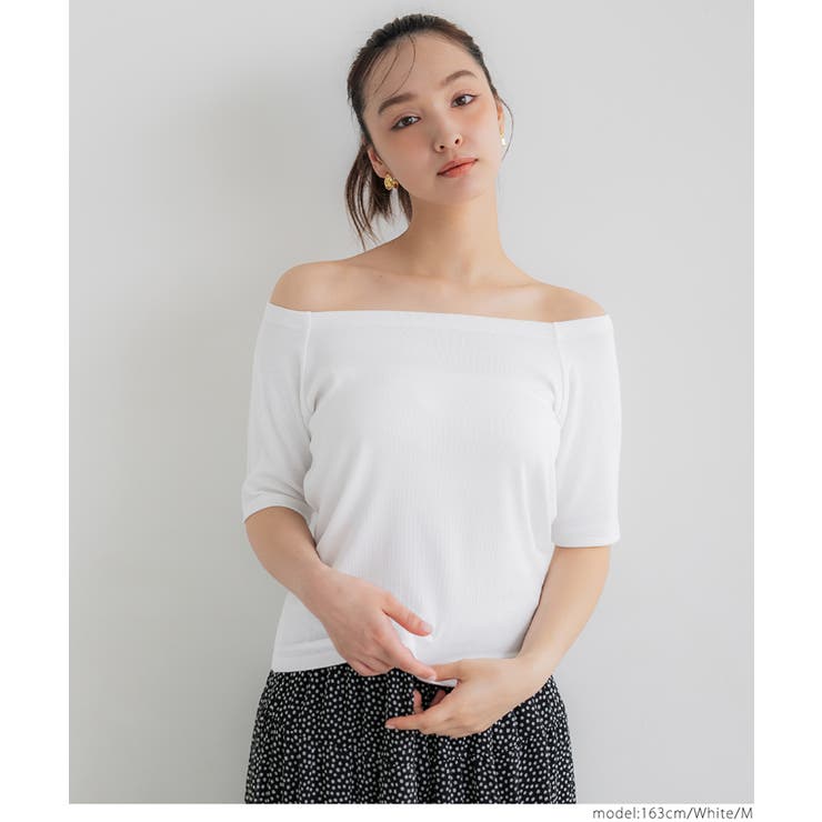 オフショルダートップス レディース | coca | 詳細画像12 