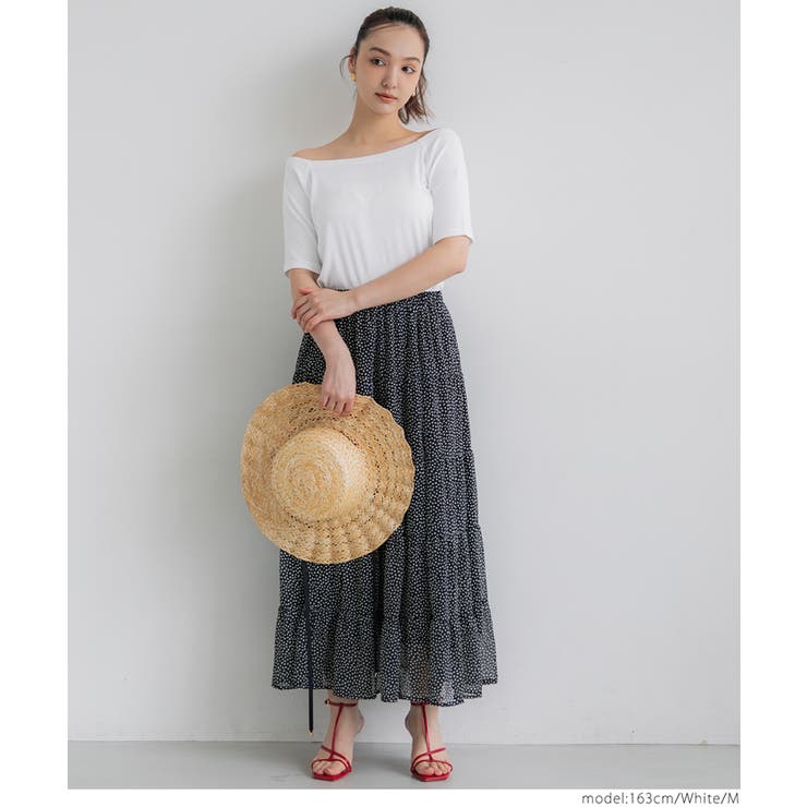 YAECA - ARGUE オフショルダートップス オフショルカットTOPS(M GRAY): トップス｜PMbox P&M