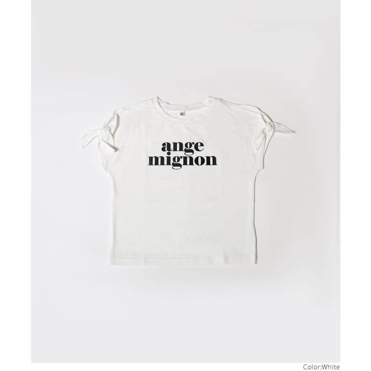 袖リボン結びTシャツ キッズ | coca | 詳細画像18 
