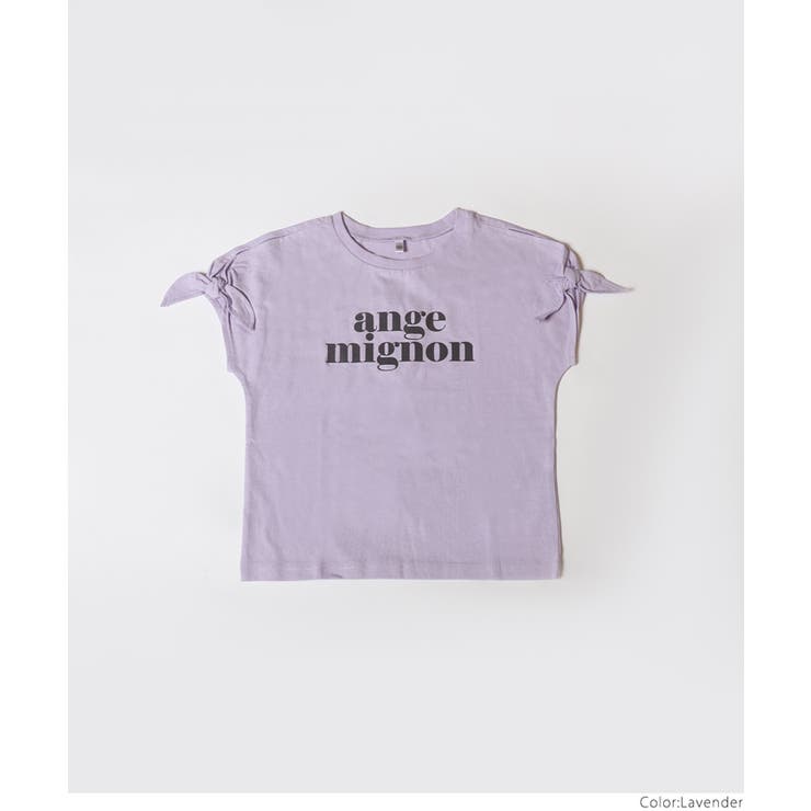 袖リボン結びTシャツ キッズ | coca | 詳細画像19 