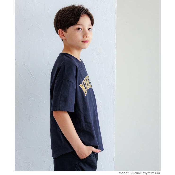 ネックレイヤードTシャツ キッズ | coca | 詳細画像3 