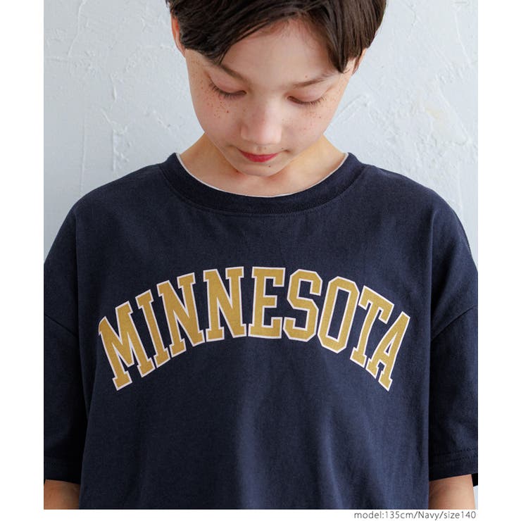 ネックレイヤードTシャツ キッズ | coca | 詳細画像7 