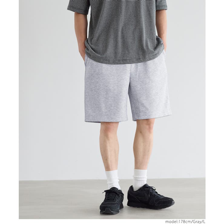 ストレッチダンボールニットショートパンツ メンズ | coca | 詳細画像19 