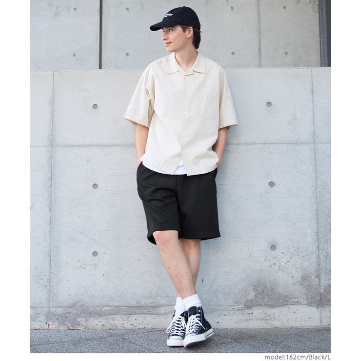 ストレッチダンボールニットショートパンツ メンズ | coca | 詳細画像9 