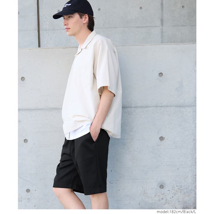 ストレッチダンボールニットショートパンツ メンズ | coca | 詳細画像10 