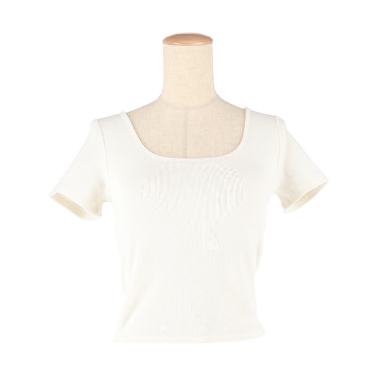 ＊関税負担なし！ VERSACE クロップド 半袖トップス クロップド トップス L VERSACE(ヴェルサーチェ) Tシャツ