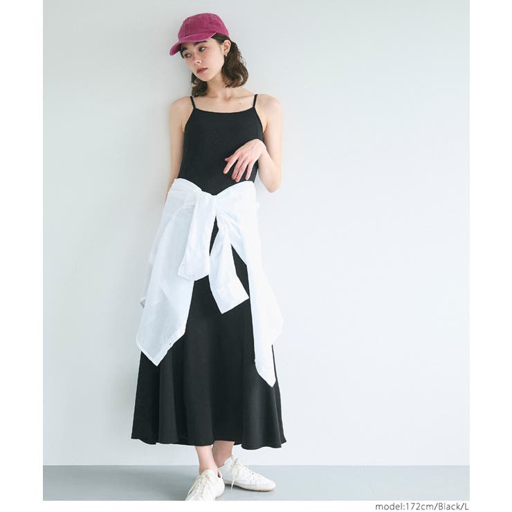 OUT BRA リブキャミワンピース | coca | 詳細画像11 