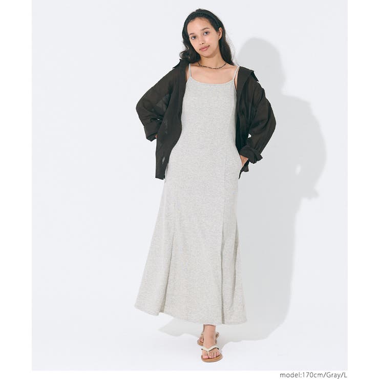 OUT BRA リブキャミワンピース | coca | 詳細画像12 