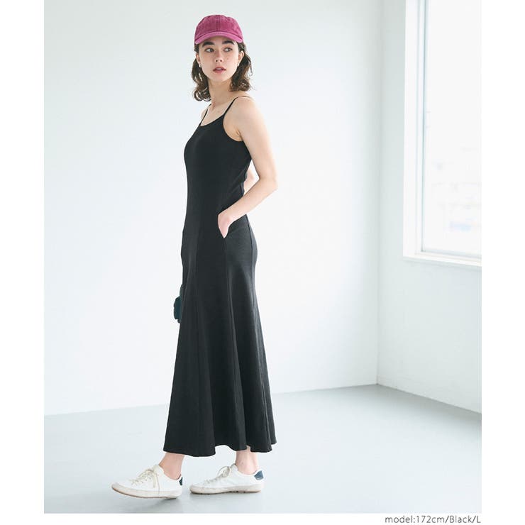 OUT BRA リブキャミワンピース | coca | 詳細画像8 