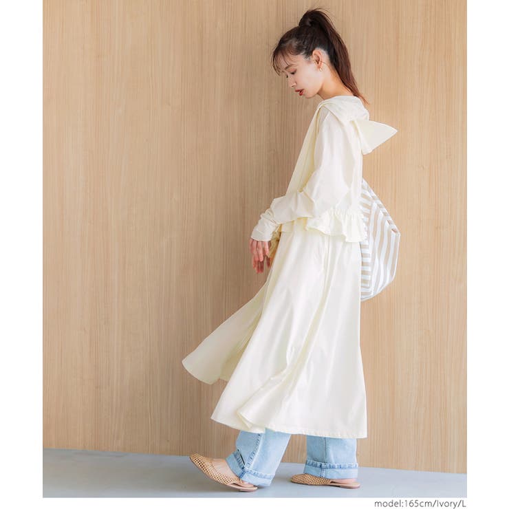 【UVカット/速乾】水陸両用UVカットワンピースパーカー | coca | 詳細画像13 