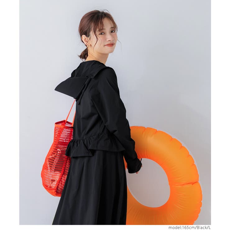 【UVカット/速乾】水陸両用UVカットワンピースパーカー | coca | 詳細画像20 