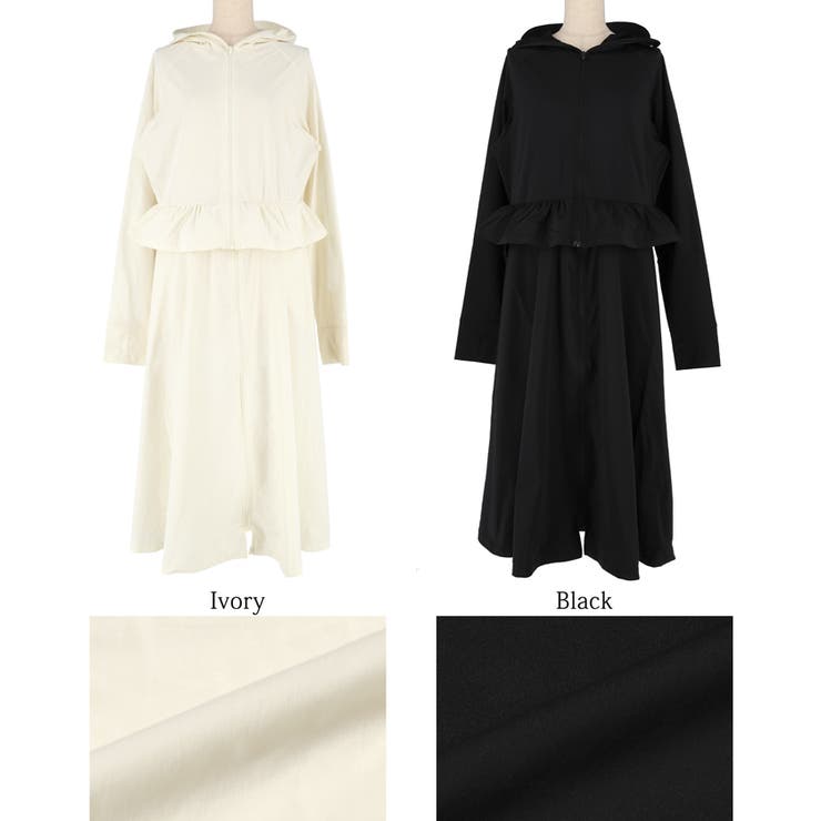 【UVカット/速乾】水陸両用UVカットワンピースパーカー | coca | 詳細画像27 