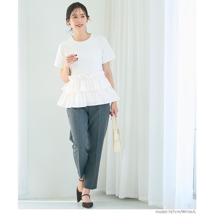 シルキータッチ ドッキングTシャツ | coca | 詳細画像12 