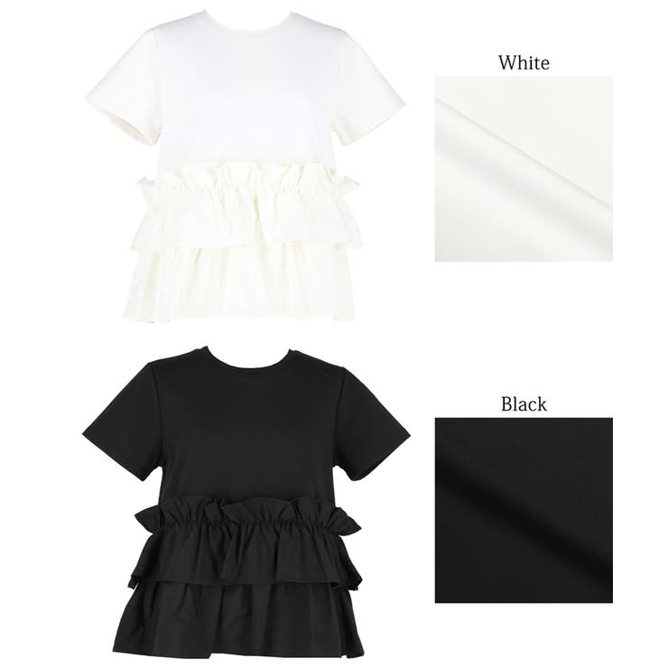 シルキータッチ ドッキングTシャツ | coca | 詳細画像22 