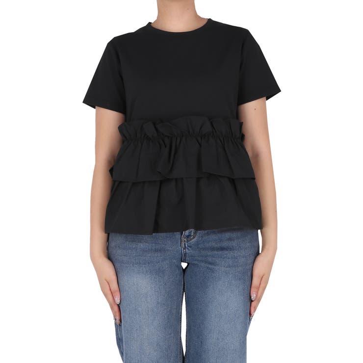 シルキータッチ ドッキングTシャツ | coca | 詳細画像4 