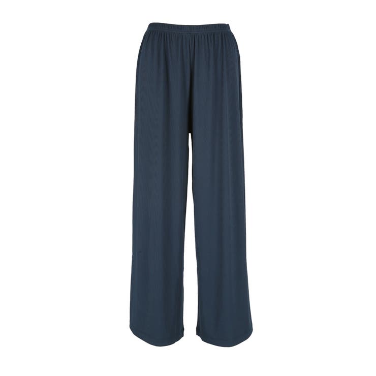 【3サイズ展開/シワになりにくい】リブリラックスパンツ | coca | 詳細画像4 