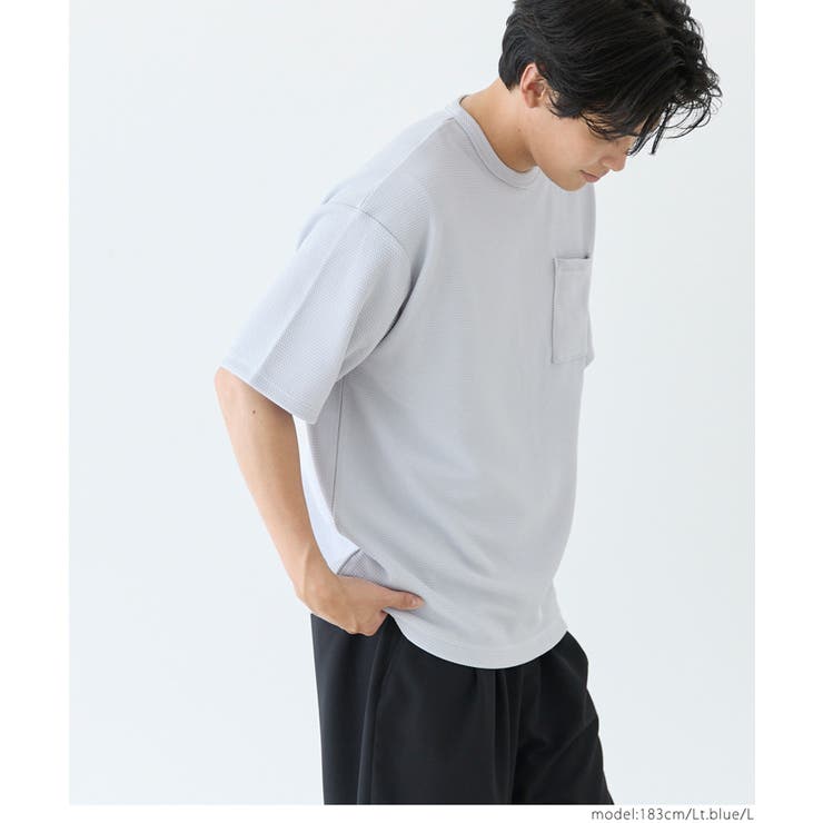 エンボスポケットTシャツ メンズ | coca | 詳細画像20 