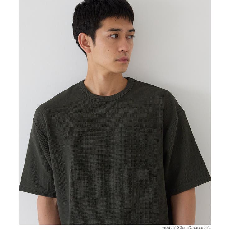 エンボスポケットTシャツ メンズ | coca | 詳細画像10 