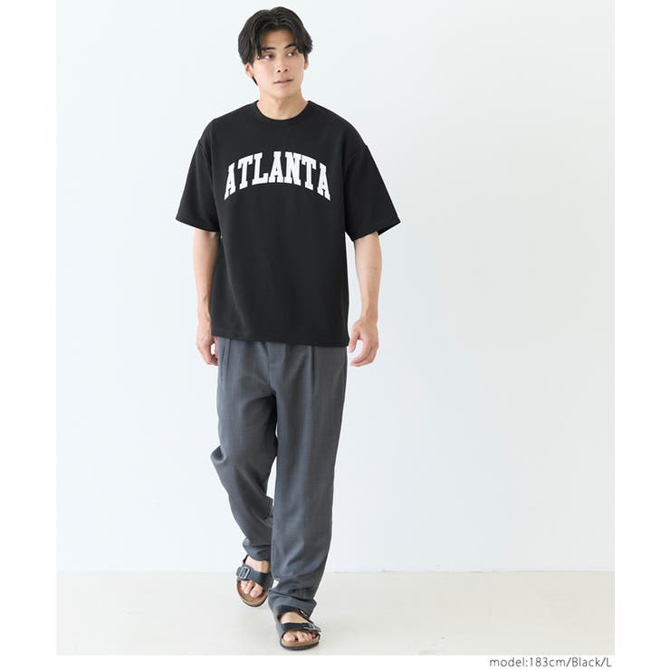 エンボスプリントTシャツ メンズ | coca | 詳細画像12 