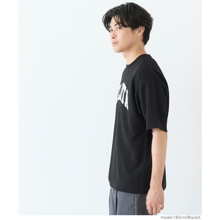 エンボスプリントTシャツ メンズ | coca | 詳細画像13 